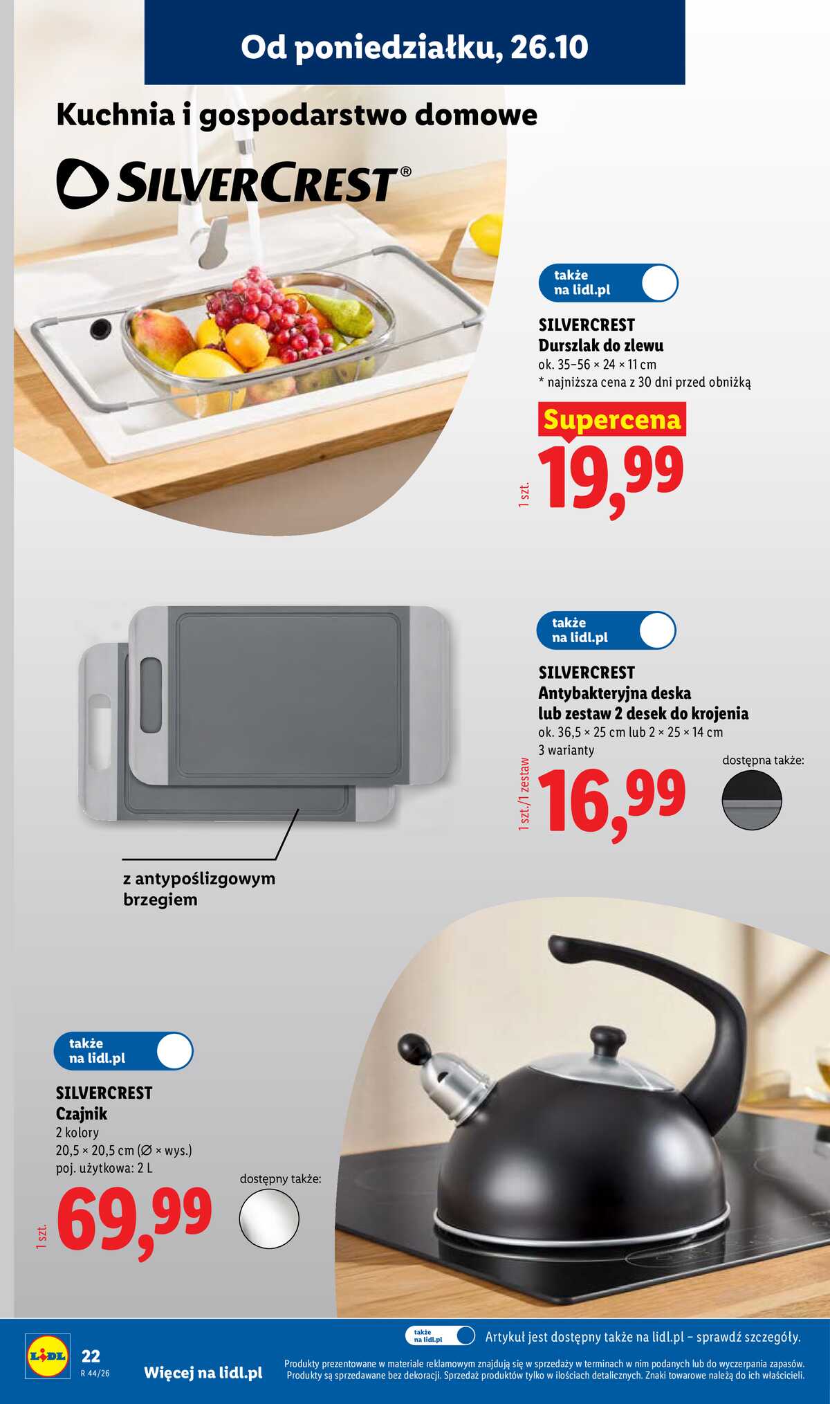 Leták Lidl Polsko 26.10.-31.10.2026 - Katalog strana 26