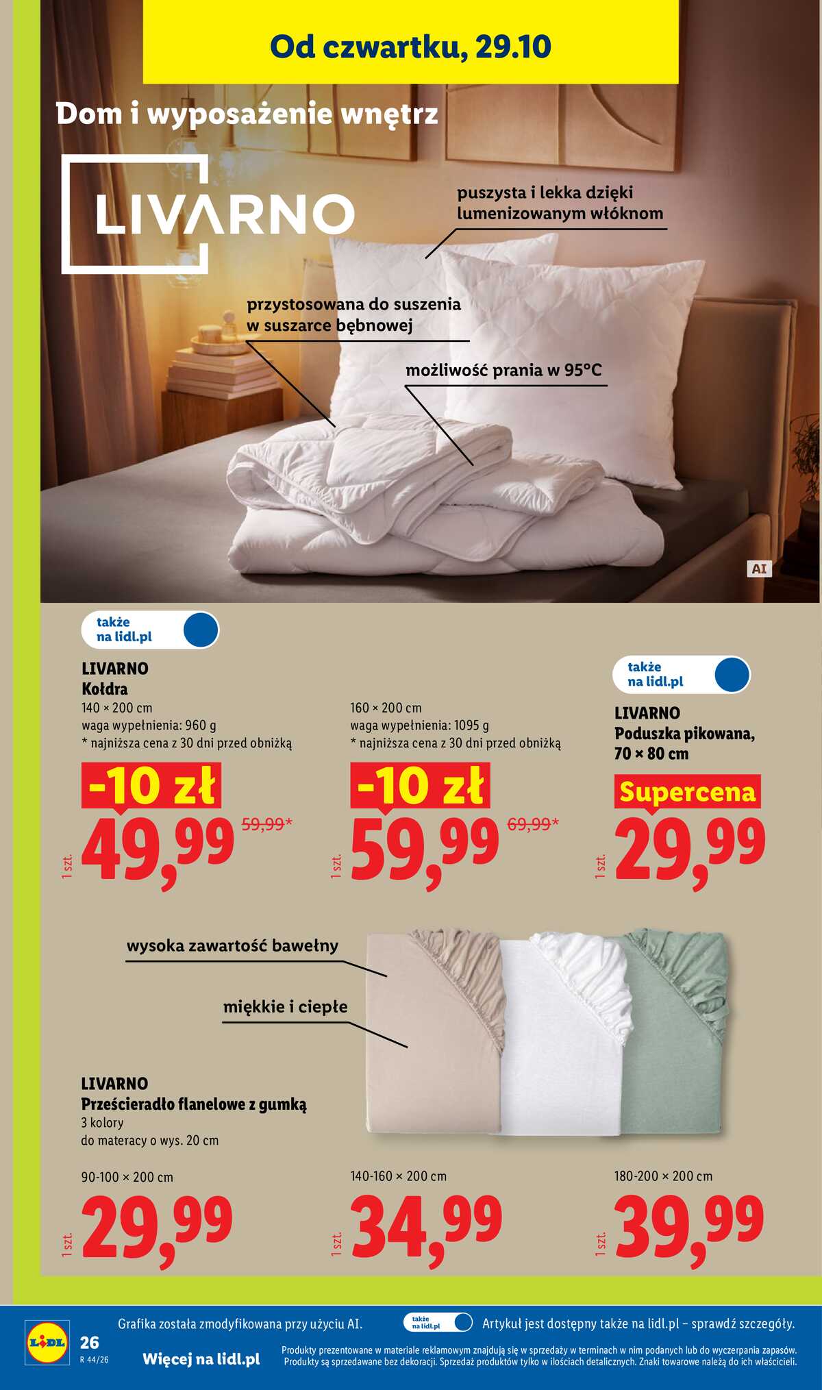 Leták Lidl Polsko 26.10.-31.10.2026 - Katalog strana 32