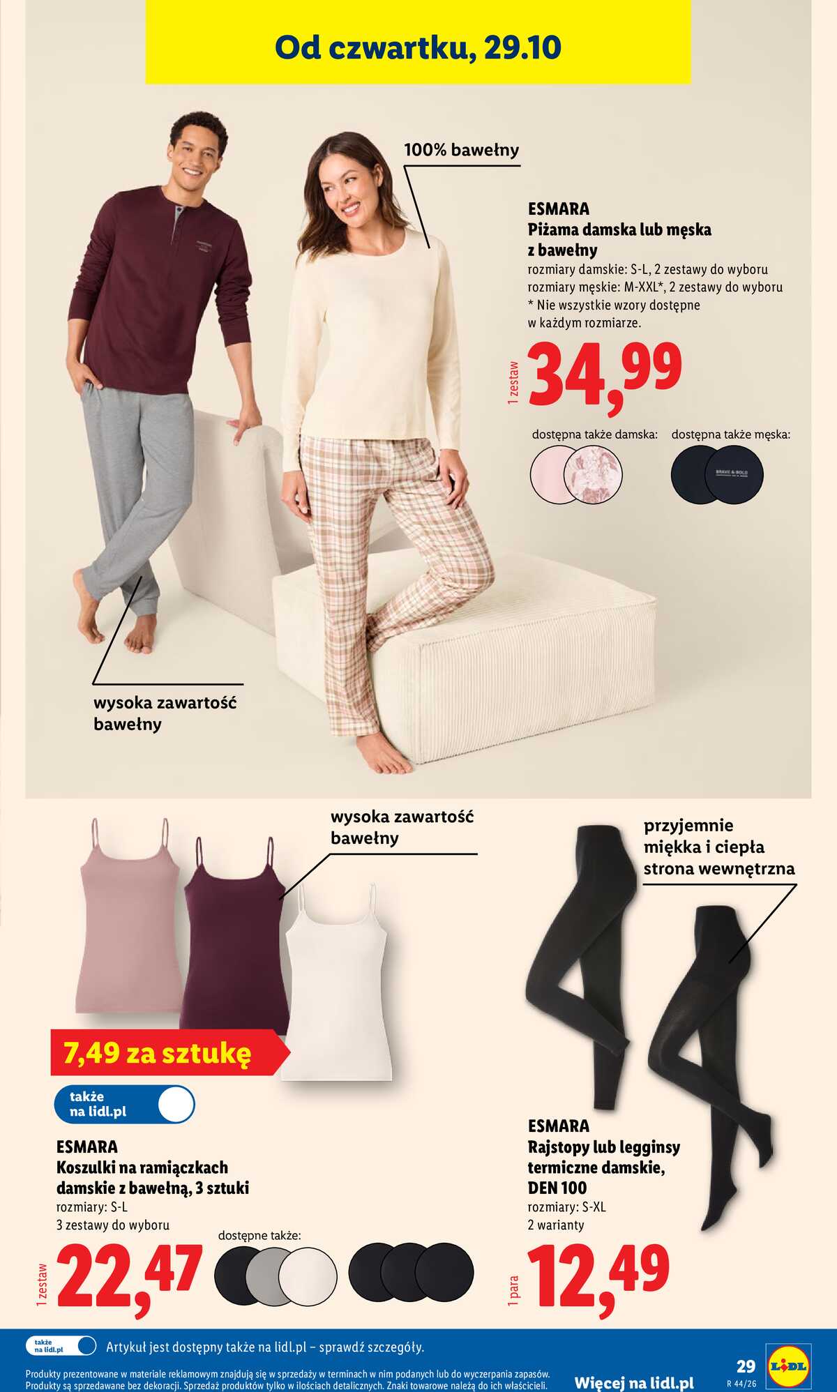 Leták Lidl Polsko 26.10.-31.10.2026 - Katalog strana 35