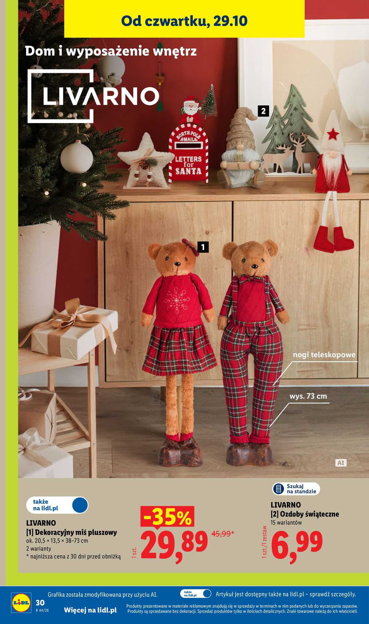 Leták Lidl Polsko 26.10.-31.10.2026 - Katalog strana 36