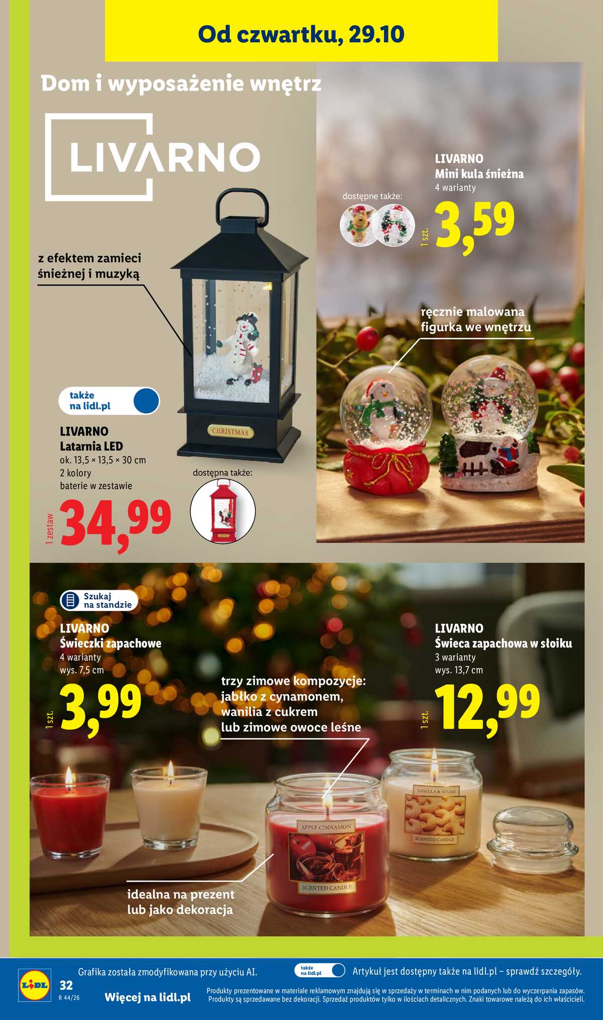 Leták Lidl Polsko 26.10.-31.10.2026 - Katalog strana 38