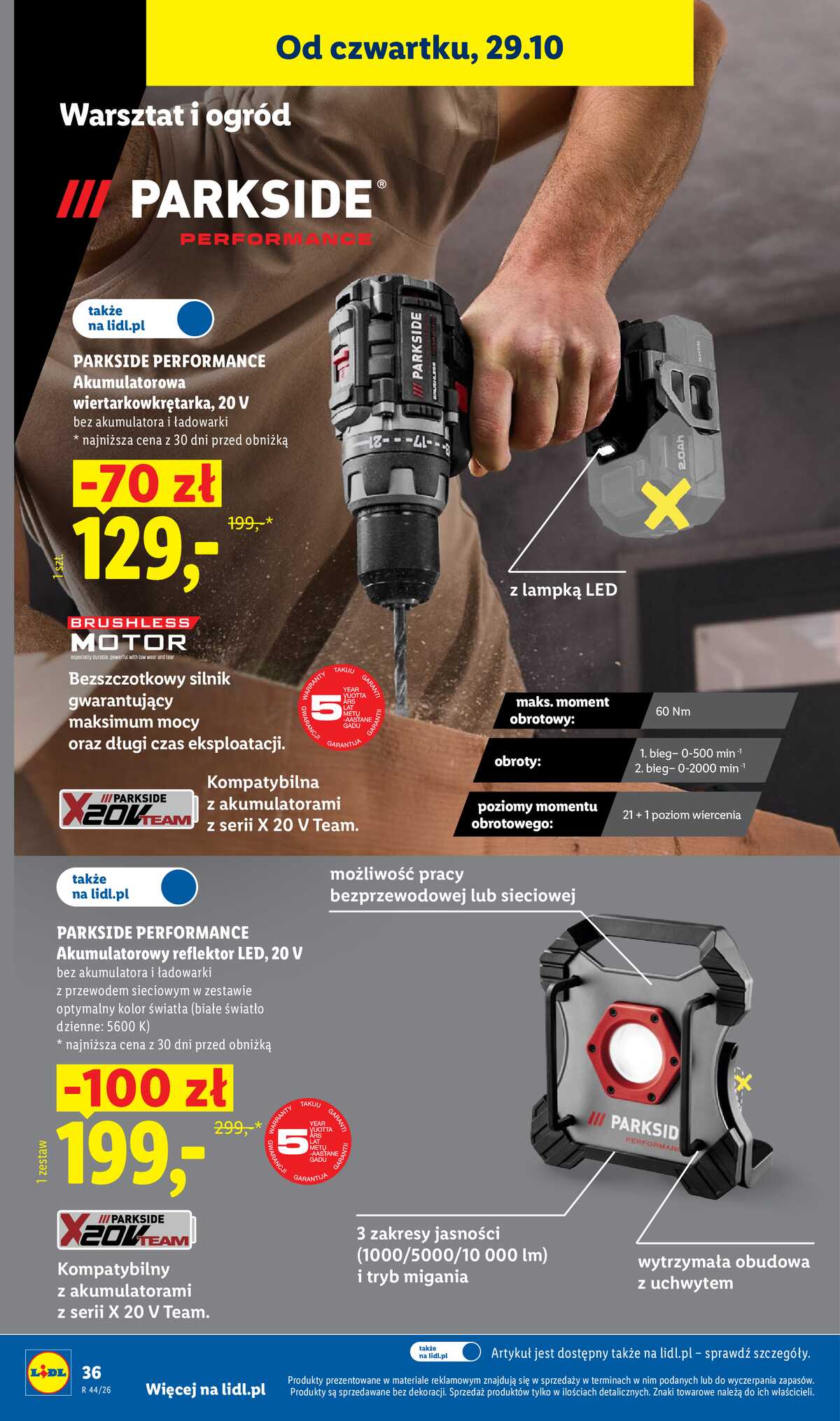 Leták Lidl Polsko 26.10.-31.10.2026 - Katalog strana 42