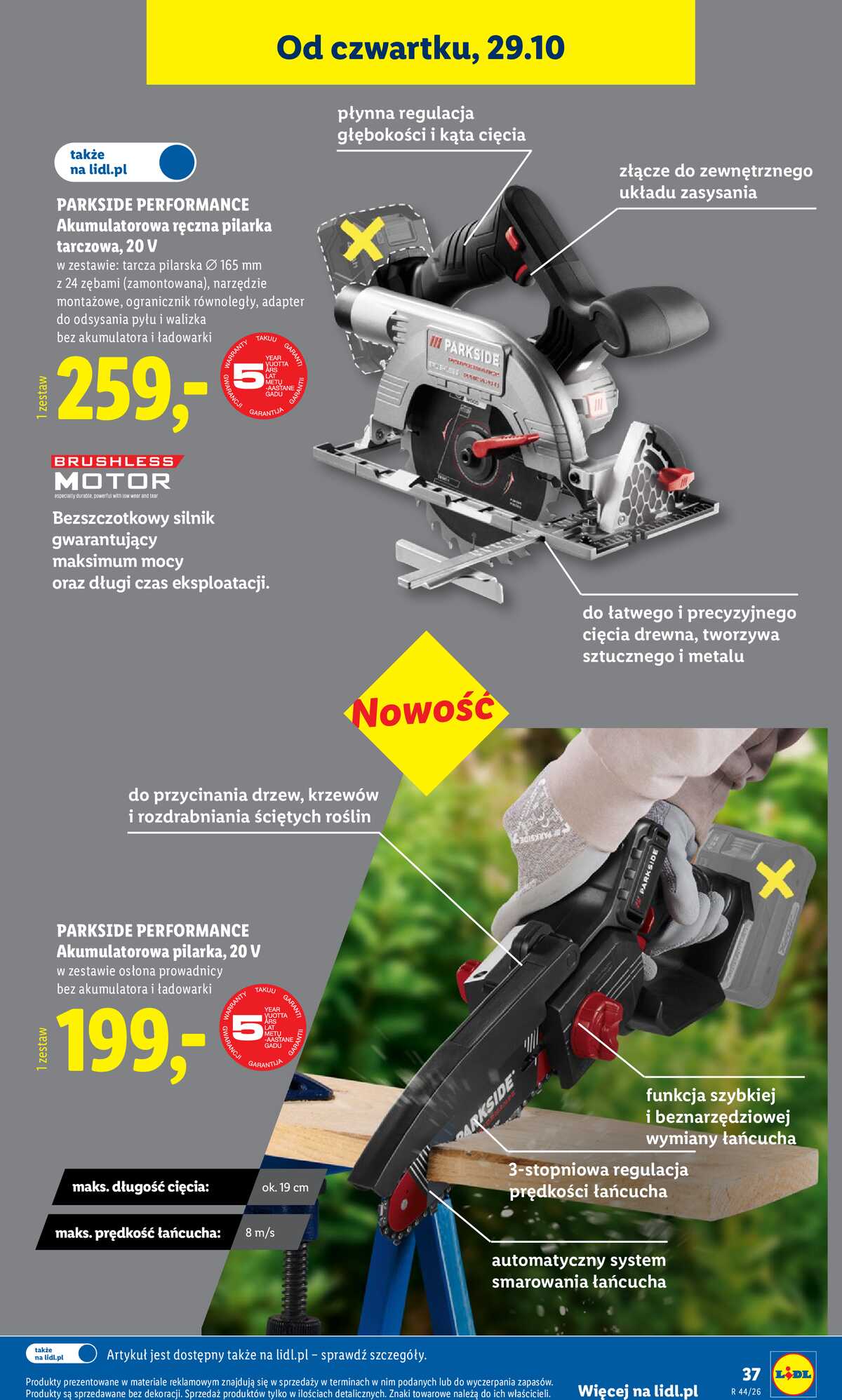 Leták Lidl Polsko 26.10.-31.10.2026 - Katalog strana 43