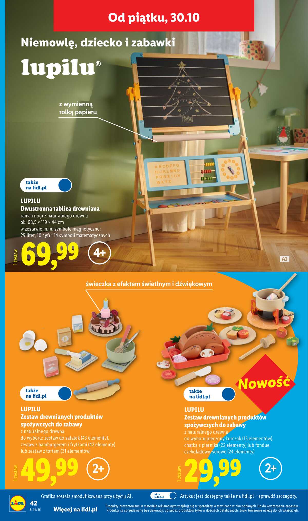 Leták Lidl Polsko 26.10.-31.10.2026 - Katalog strana 48