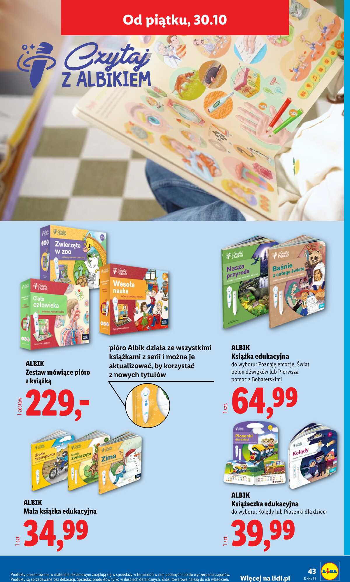 Leták Lidl Polsko 26.10.-31.10.2026 - Katalog strana 49