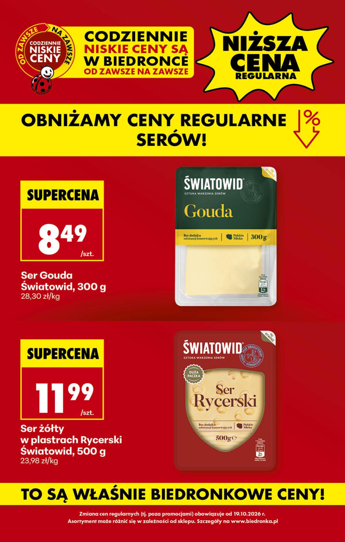 Leták Biedronka Polsko 19.10.-25.10.2026 strana 2