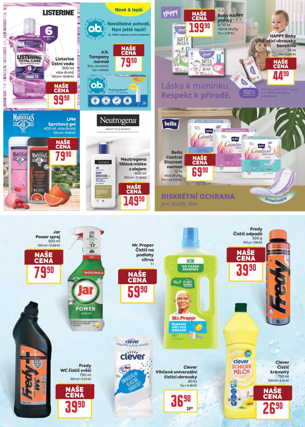 BILLA katalog Úklid od 21.10. do 10.11.2026