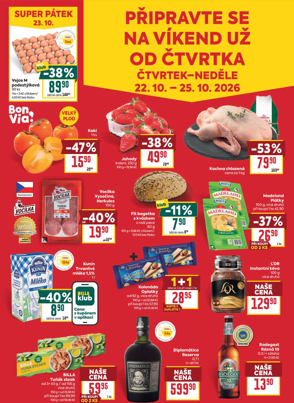 BILLA malý leták od 21.10. do 27.10.2026 strana 7