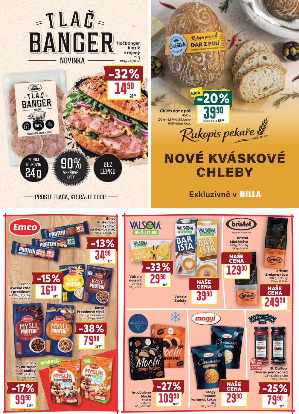BILLA od 21.10. do 27.10.2026
