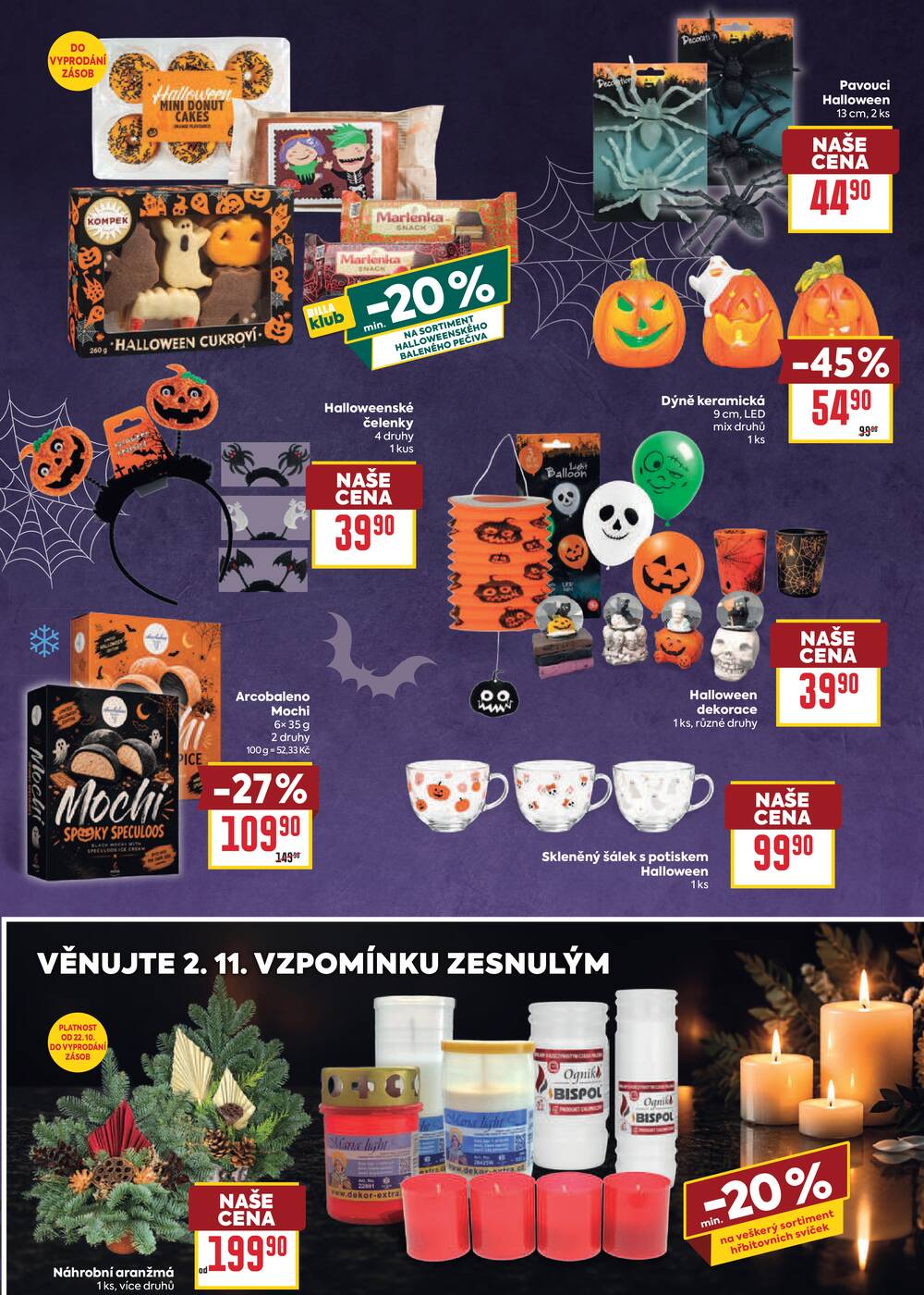 BILLA od 21.10. do 27.10.2026