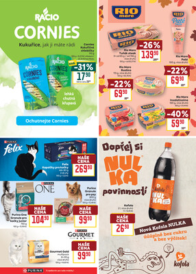 BILLA od 21.10. do 27.10.2026