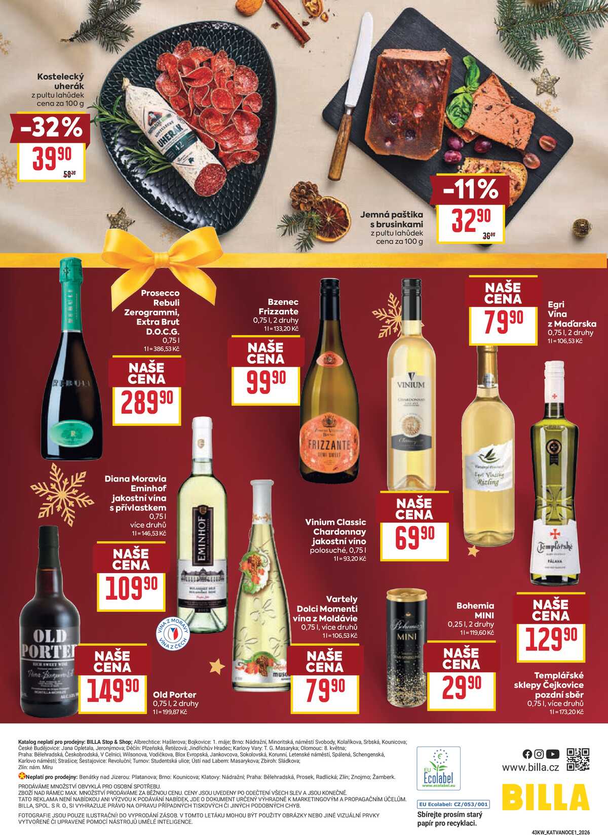 Billa katalog Vánoce od 21.10. do 10.11.2026 strana 30
