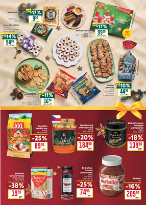 Billa katalog Vánoce od 21.10. do 10.11.2026
