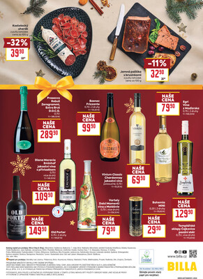 Billa katalog Vánoce od 21.10. do 10.11.2026