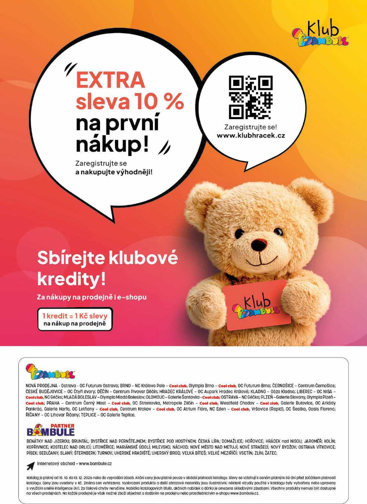 Bambule  od 15.10. do 13.12.2026 strana 2