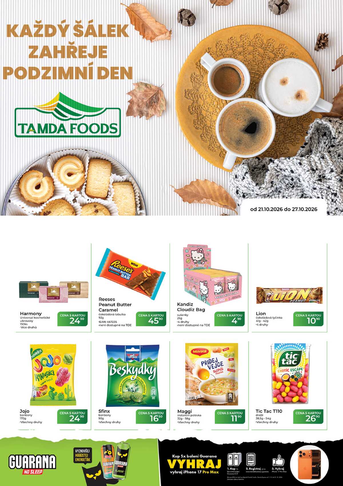 Tamda Foods od 21.10. do 27.10.2026 strana 1