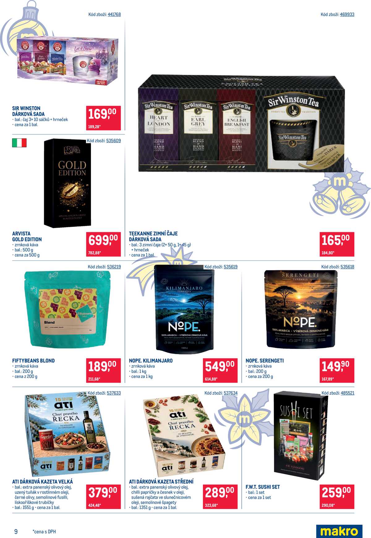 MAKRO Dárkové balíčky strana 9