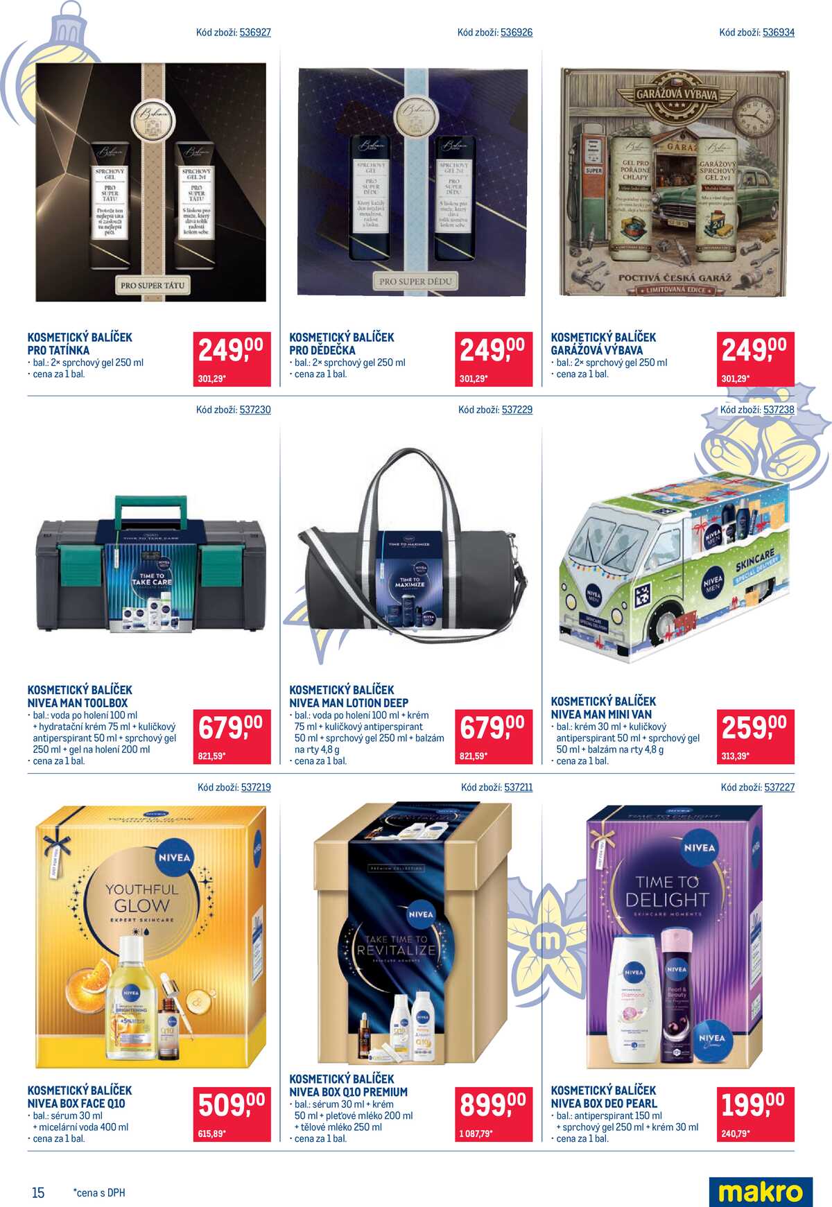 MAKRO Dárkové balíčky strana 15