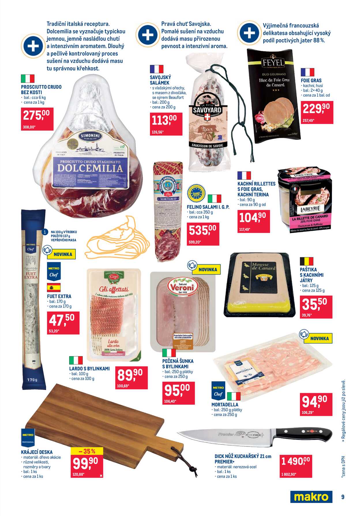 MAKRO Pro milovníky jídla do 3.11. strana 9