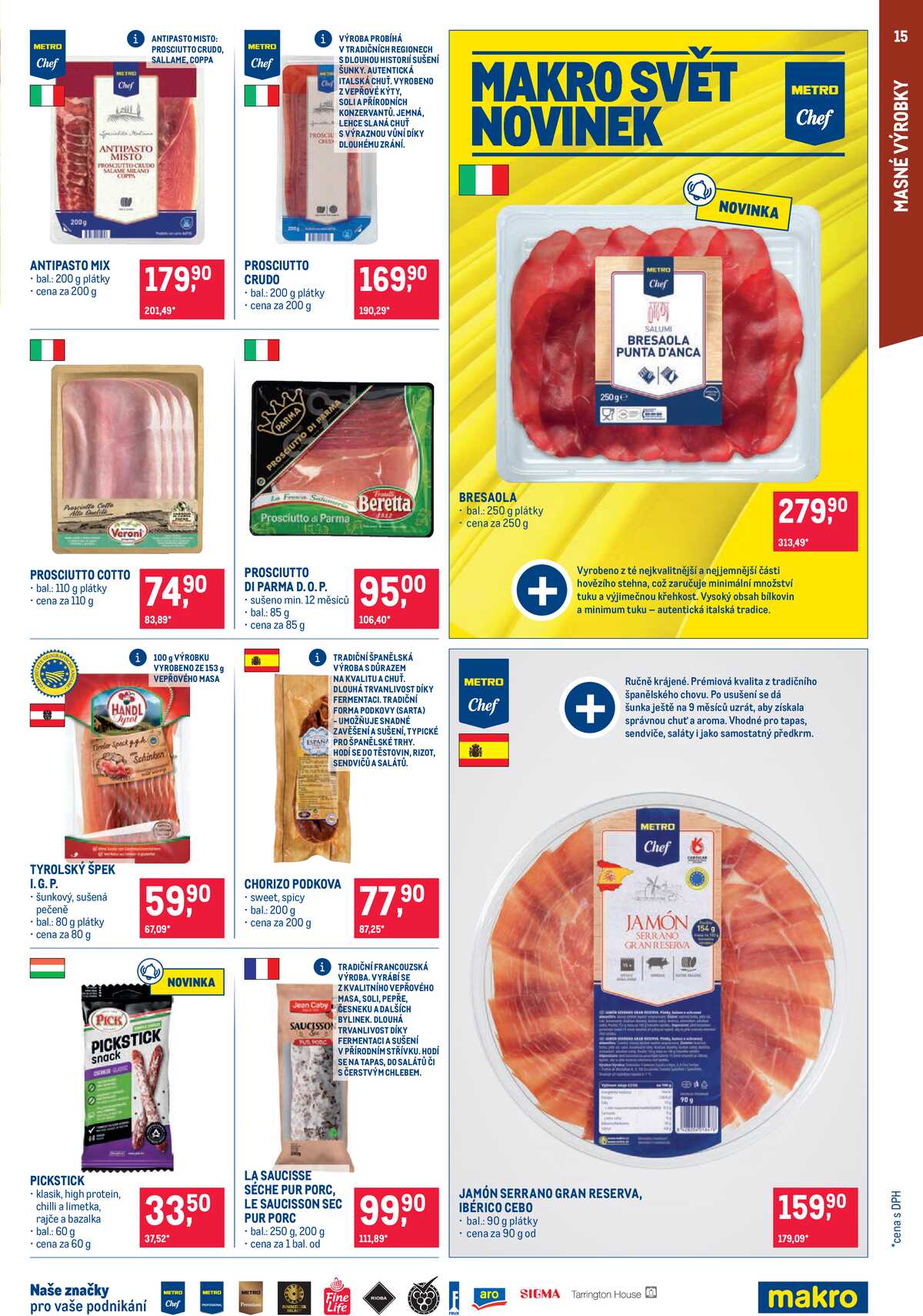 MAKRO Pro milovníky jídla do 3.11. strana 15