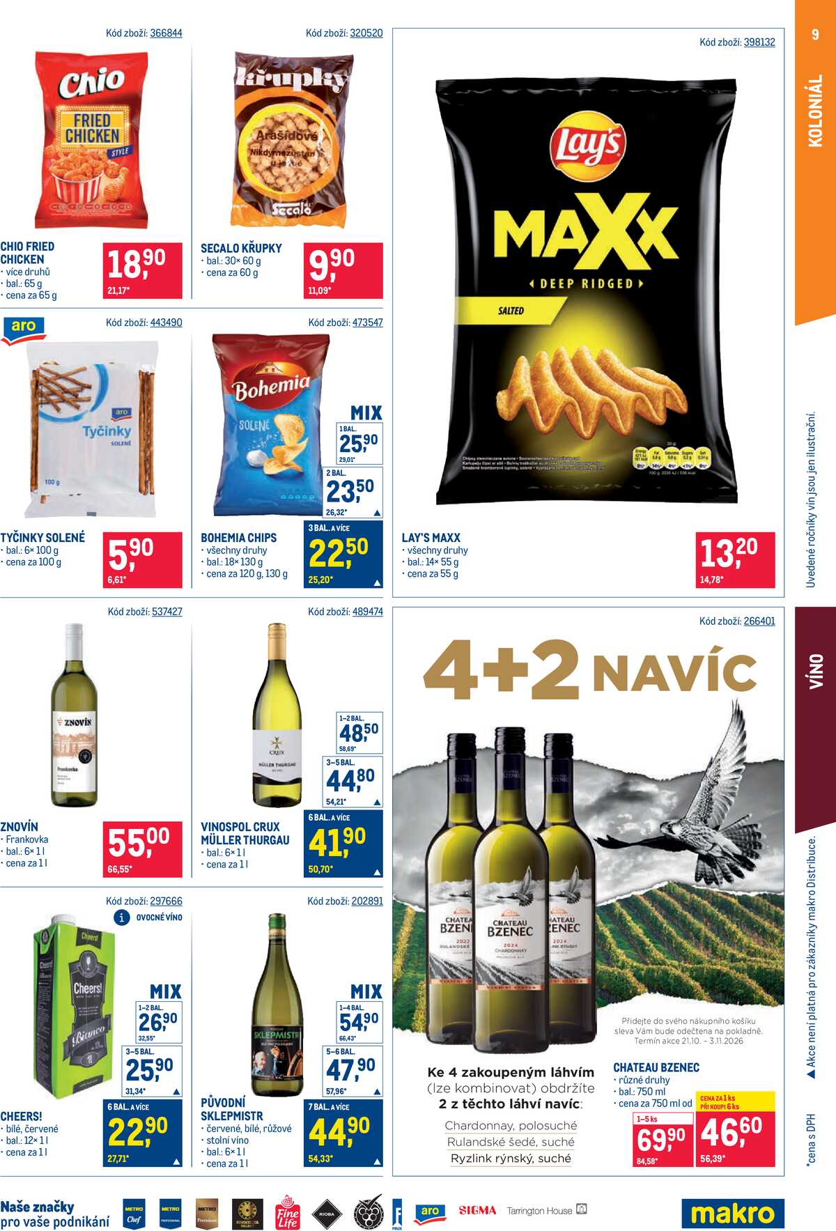 MAKRO Maloobchod od 21.10. do 3.11.2026 strana 9