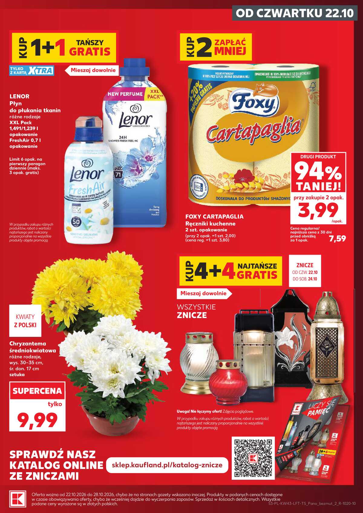 Leták Kaufland Polsko 22.10.-28.10.2026 - Týdenní zpravodaj strana 3