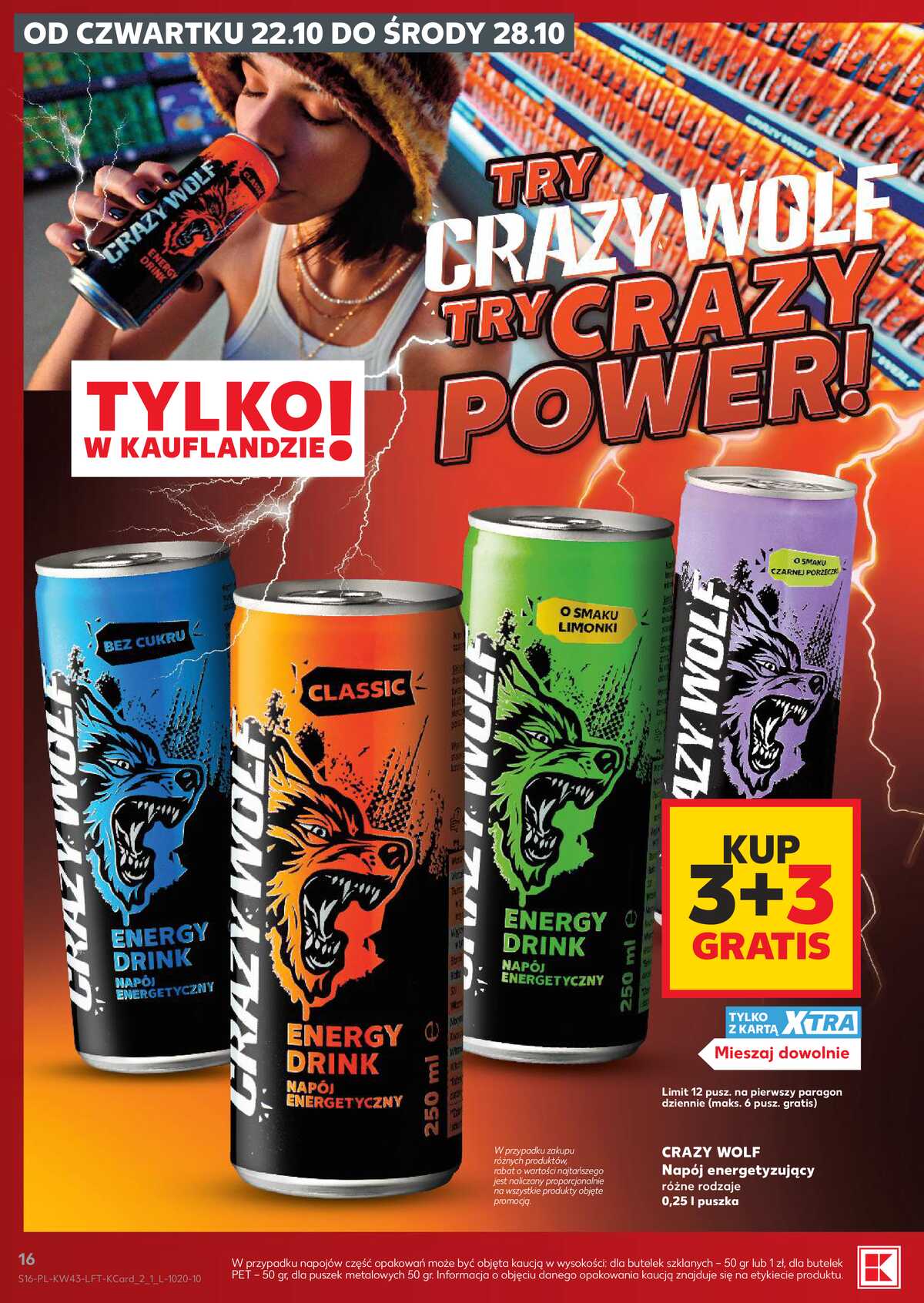 Leták Kaufland Polsko 22.10.-28.10.2026 - Týdenní zpravodaj strana 16