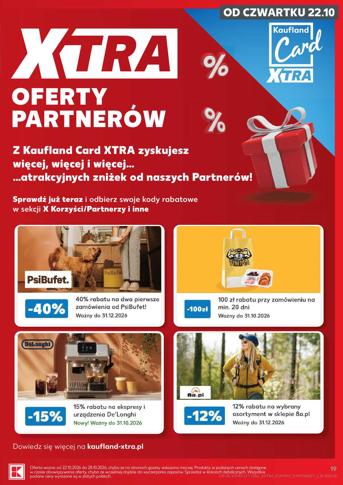 Leták Kaufland Polsko 22.10.-28.10.2026 - Týdenní zpravodaj strana 19
