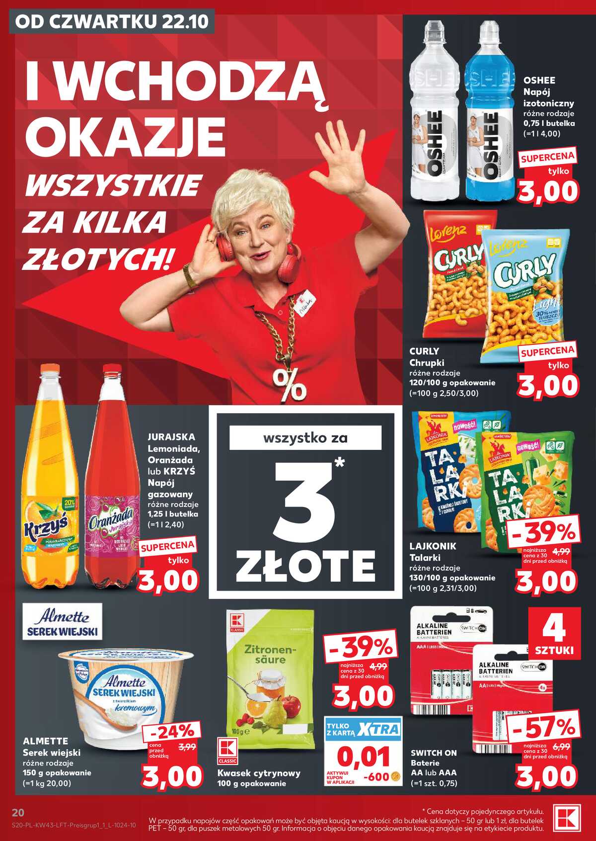 Leták Kaufland Polsko 22.10.-28.10.2026 - Týdenní zpravodaj strana 20
