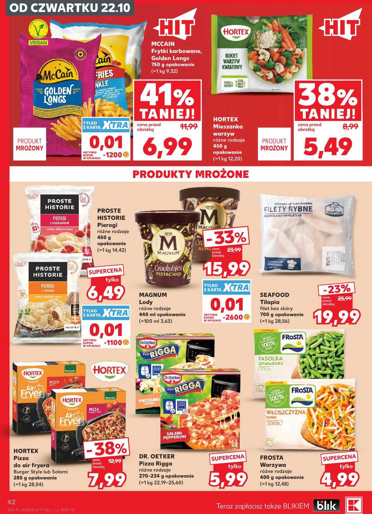 Leták Kaufland Polsko 22.10.-28.10.2026 - Týdenní zpravodaj strana 42