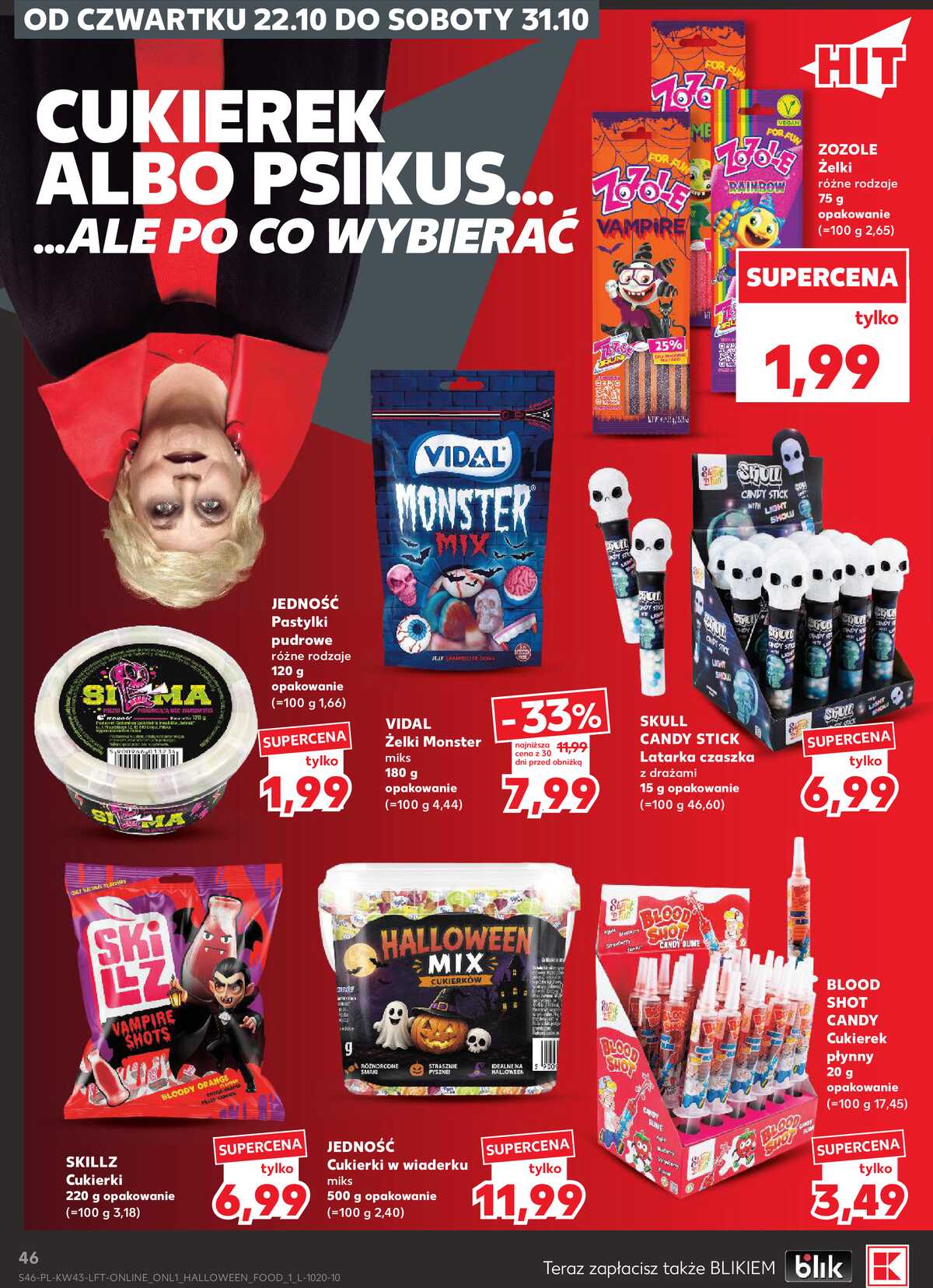 Leták Kaufland Polsko 22.10.-28.10.2026 - Týdenní zpravodaj strana 46