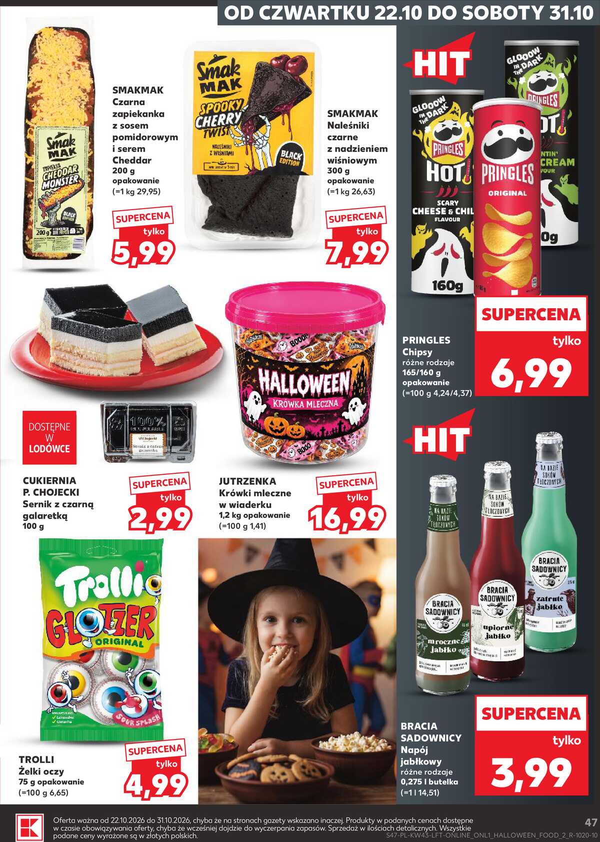 Leták Kaufland Polsko 22.10.-28.10.2026 - Týdenní zpravodaj strana 47
