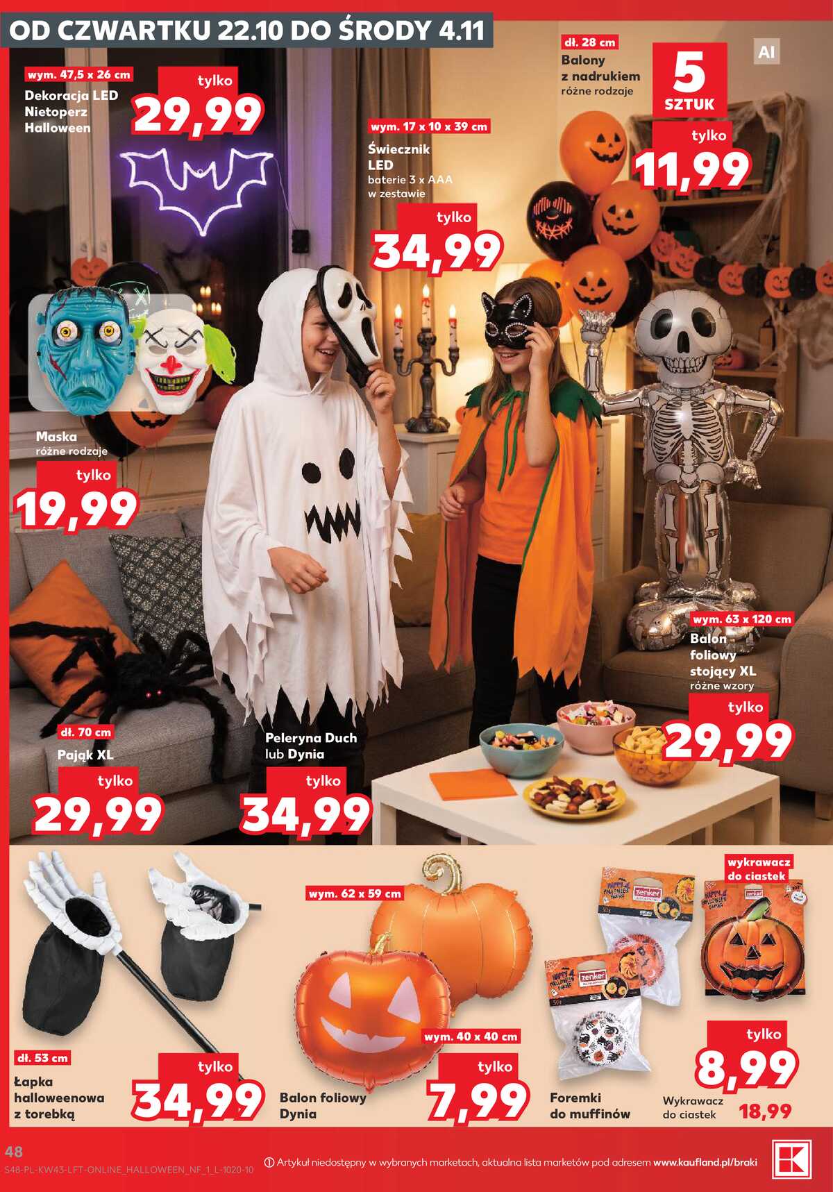 Leták Kaufland Polsko 22.10.-28.10.2026 - Týdenní zpravodaj strana 48
