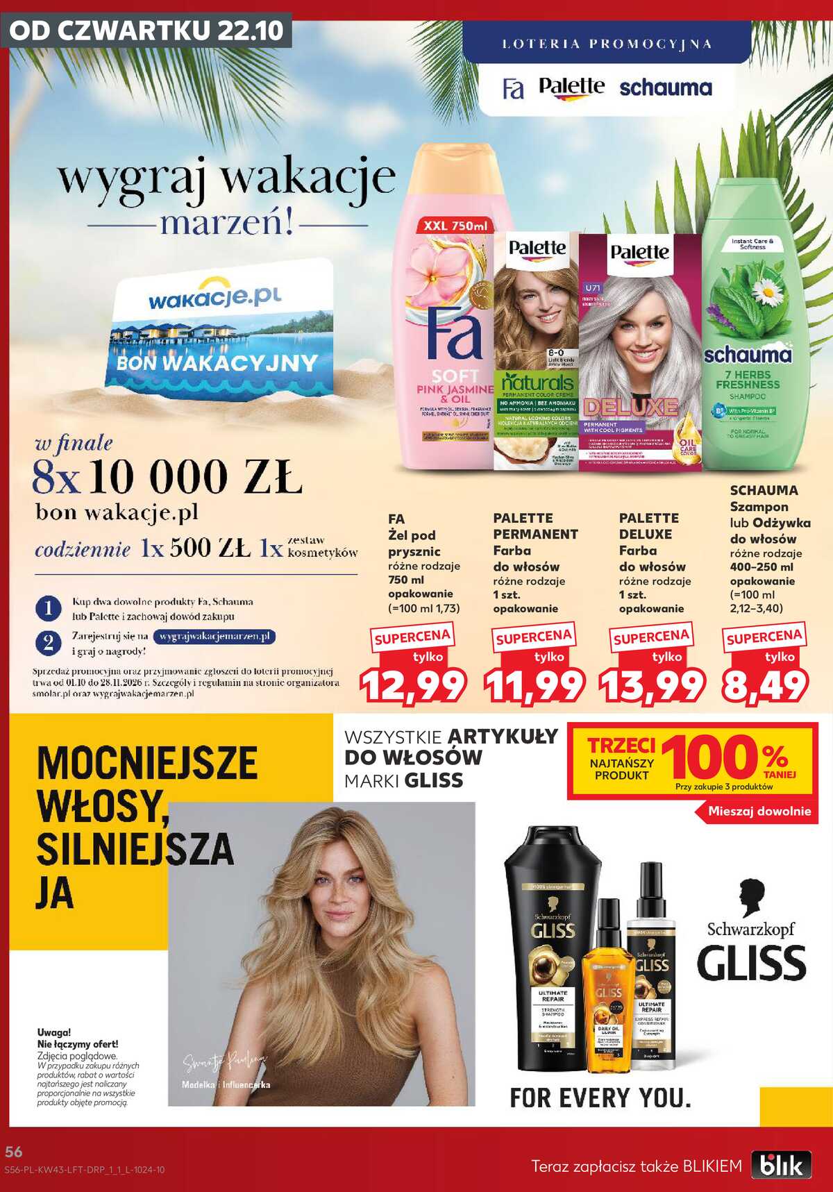 Leták Kaufland Polsko 22.10.-28.10.2026 - Týdenní zpravodaj strana 56