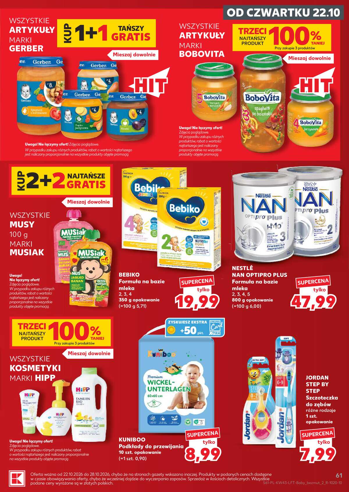 Leták Kaufland Polsko 22.10.-28.10.2026 - Týdenní zpravodaj strana 61