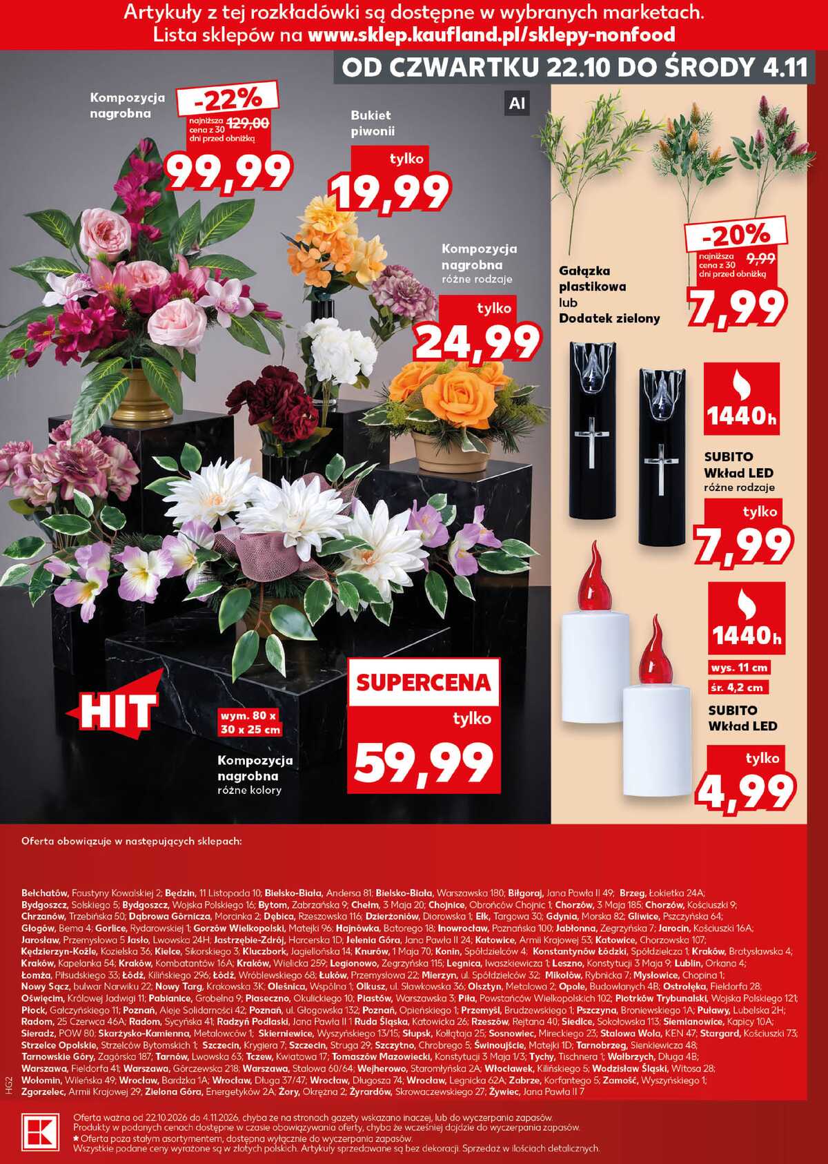 Leták Kaufland Polsko 22.10.-4.11.2026 strana 17