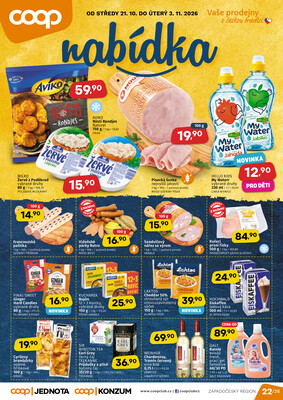COOP Západočeský region do 3.11.