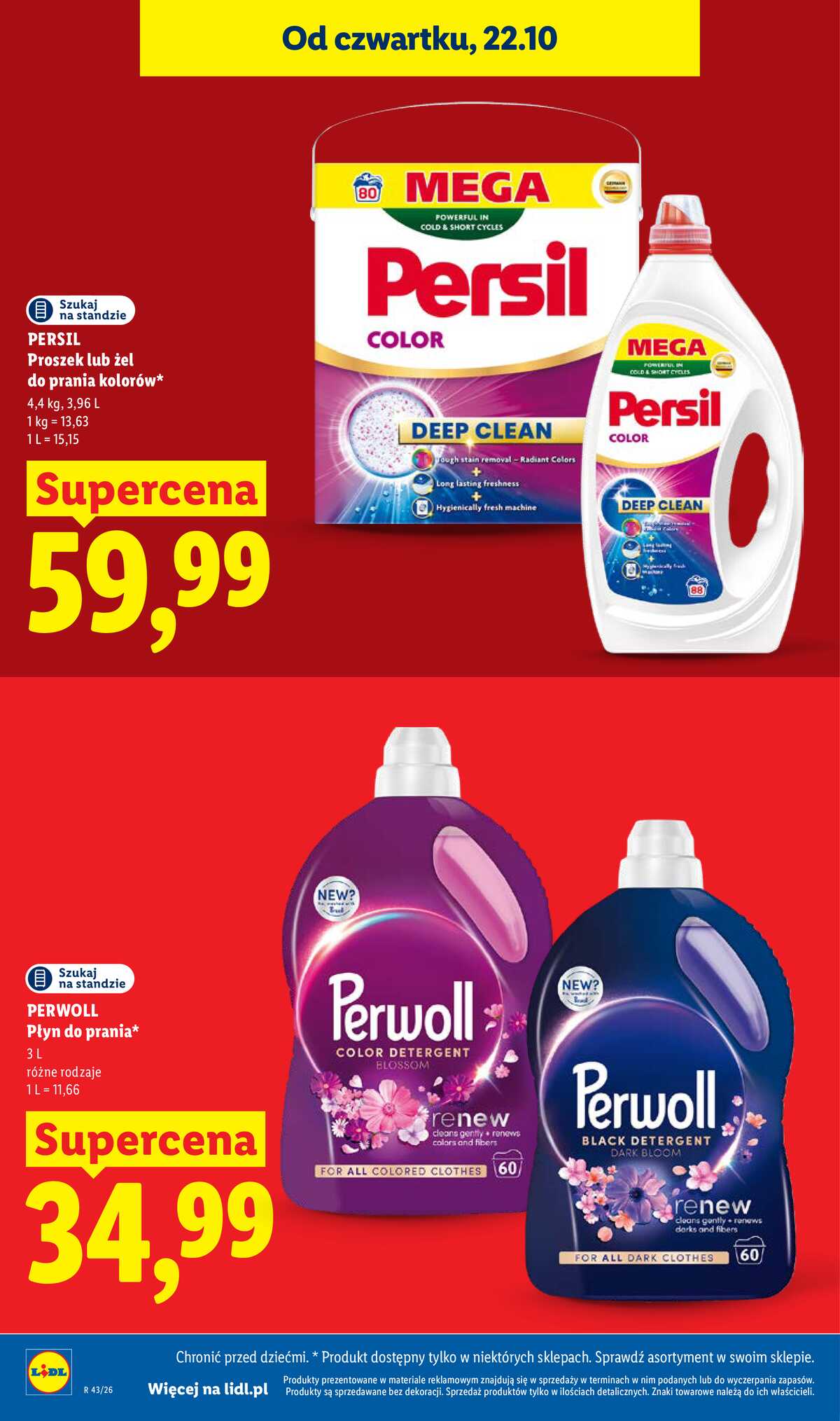Leták Lidl Polsko 22.10.-24.10.2026 - Leták strana 36