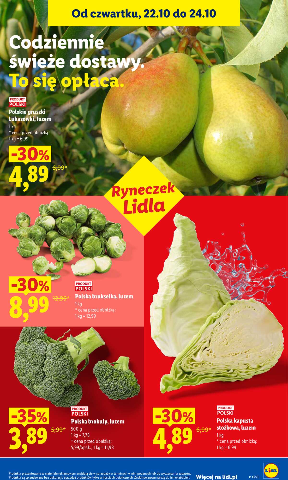 Leták Lidl Polsko 22.10.-24.10.2026 - Leták strana 47