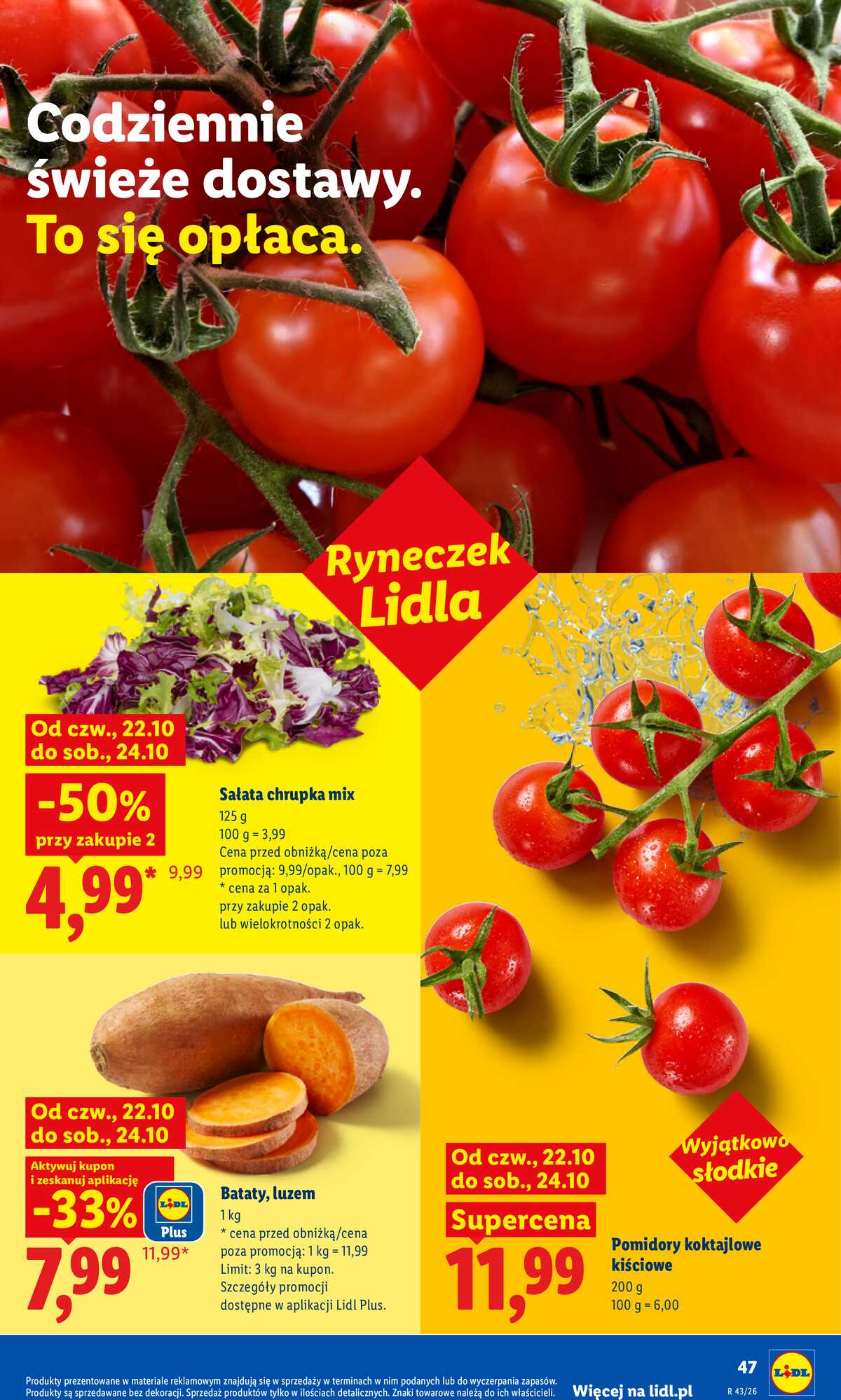 Leták Lidl Polsko 22.10.-24.10.2026 - Leták strana 49