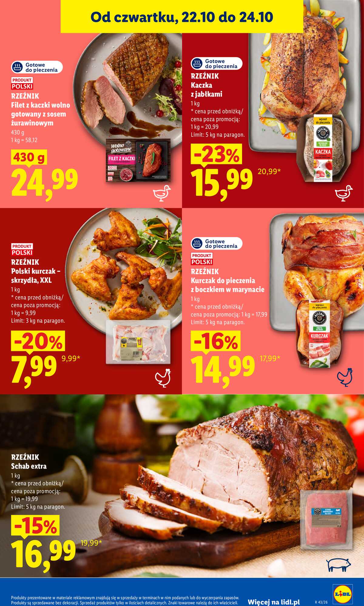 Leták Lidl Polsko 22.10.-24.10.2026 - Leták strana 57