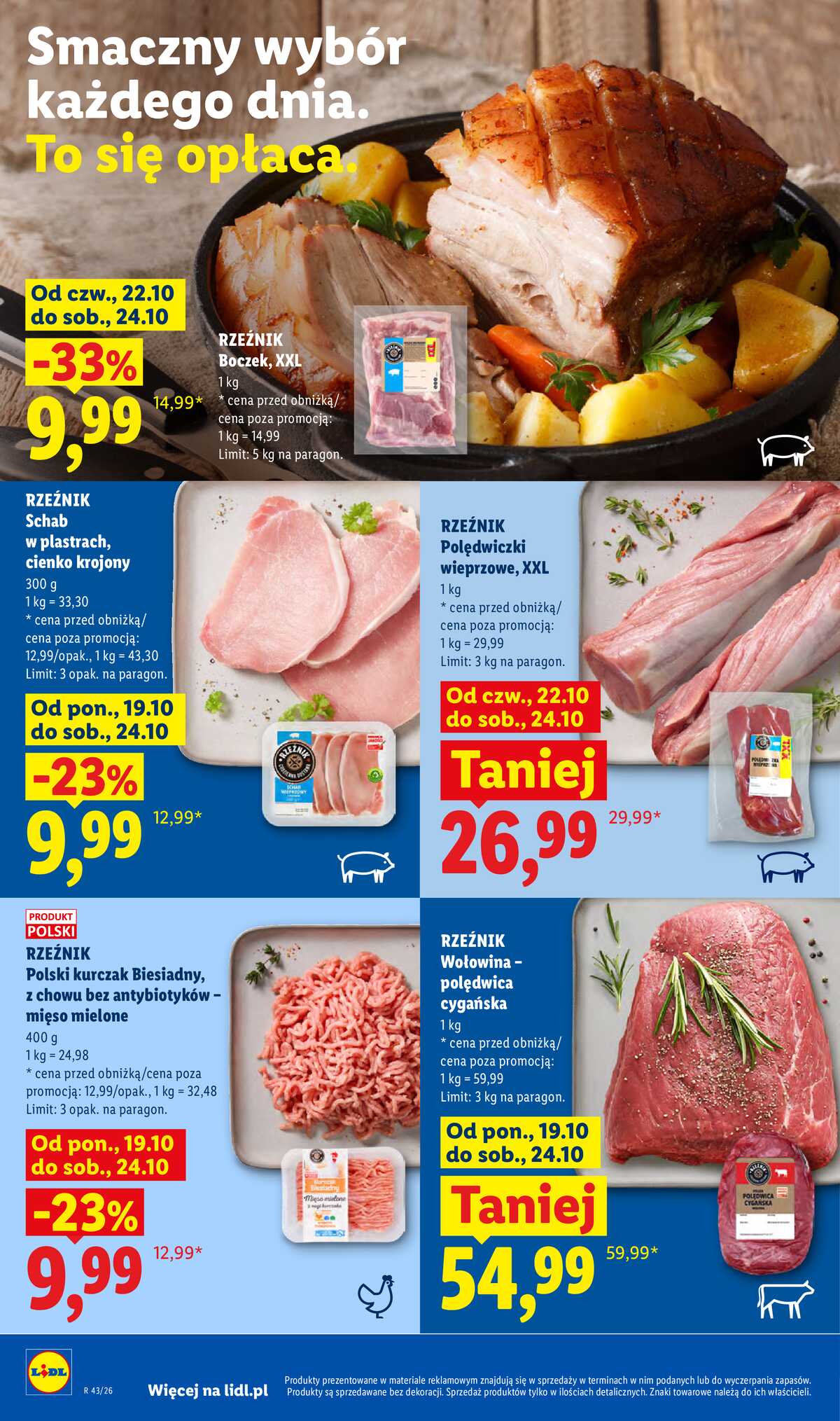 Leták Lidl Polsko 22.10.-24.10.2026 - Leták strana 58