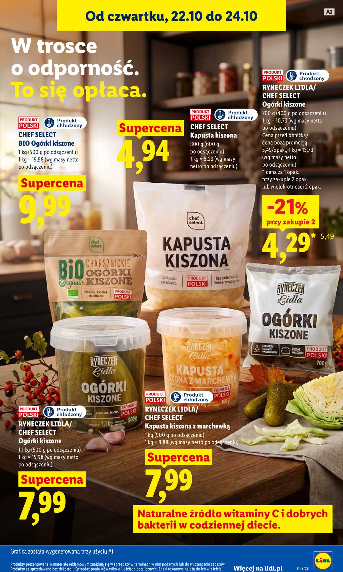 Leták Lidl Polsko 22.10.-24.10.2026 - Leták strana 59