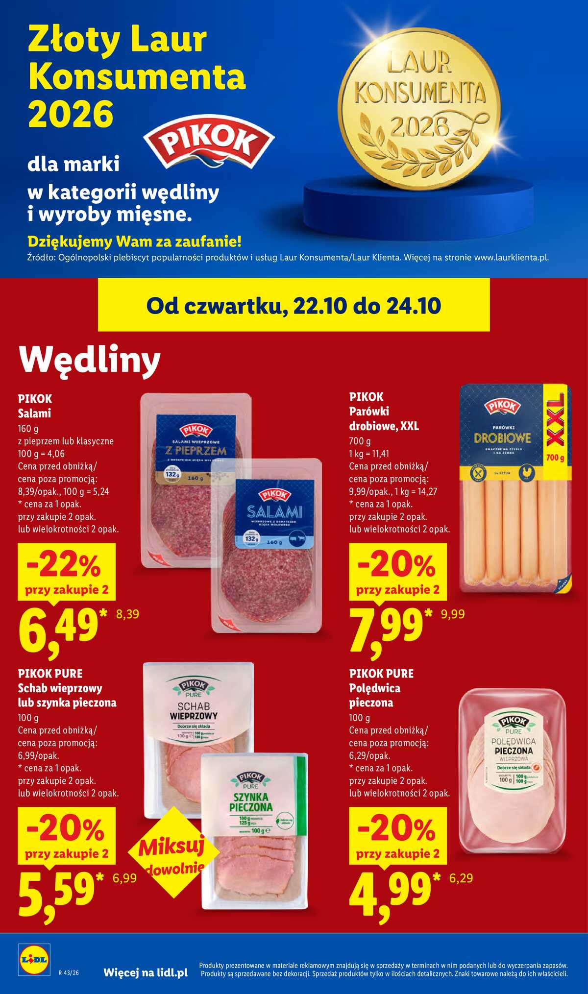 Leták Lidl Polsko 22.10.-24.10.2026 - Leták strana 60