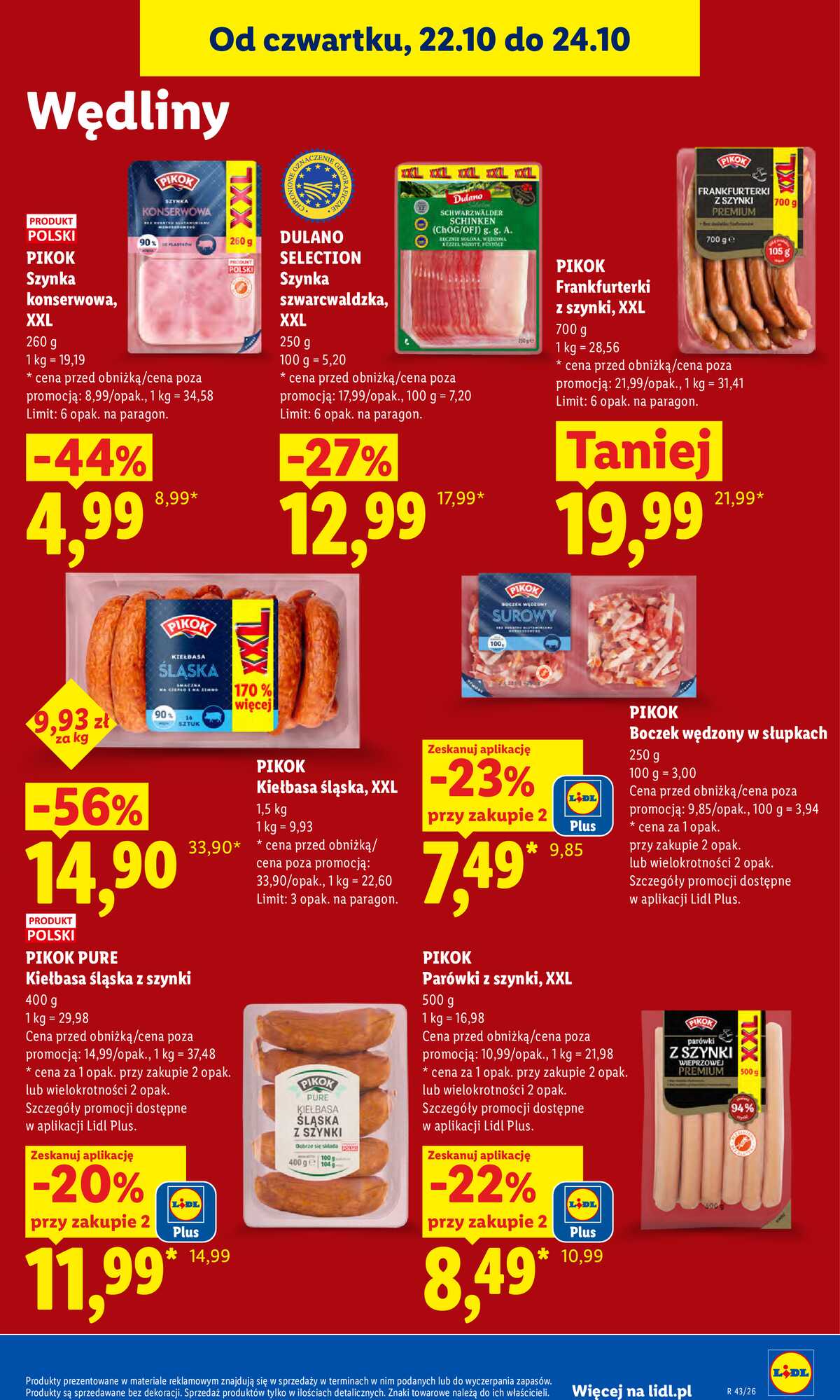 Leták Lidl Polsko 22.10.-24.10.2026 - Leták strana 61