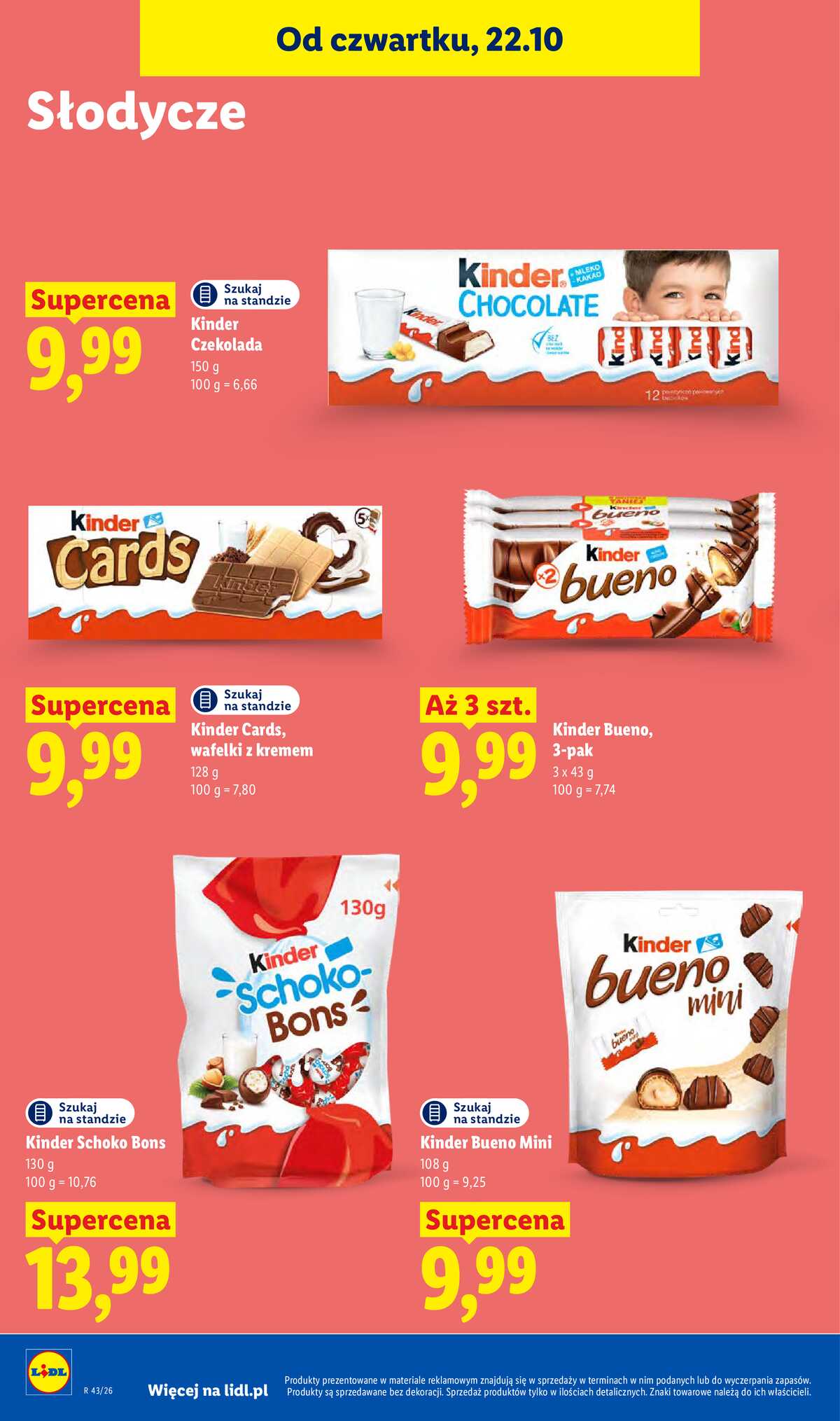 Leták Lidl Polsko 22.10.-24.10.2026 - Leták strana 74