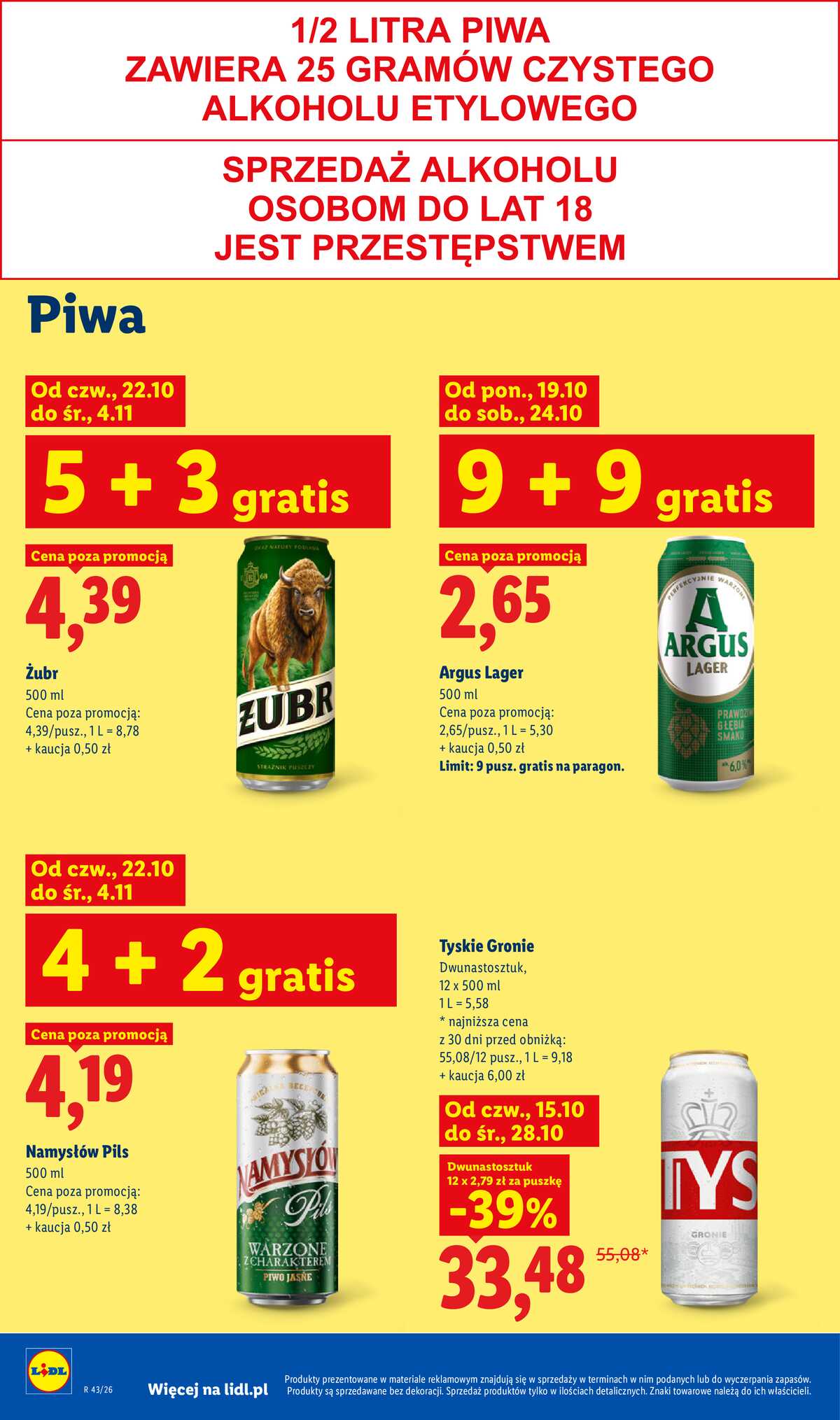 Leták Lidl Polsko 22.10.-24.10.2026 - Leták strana 88