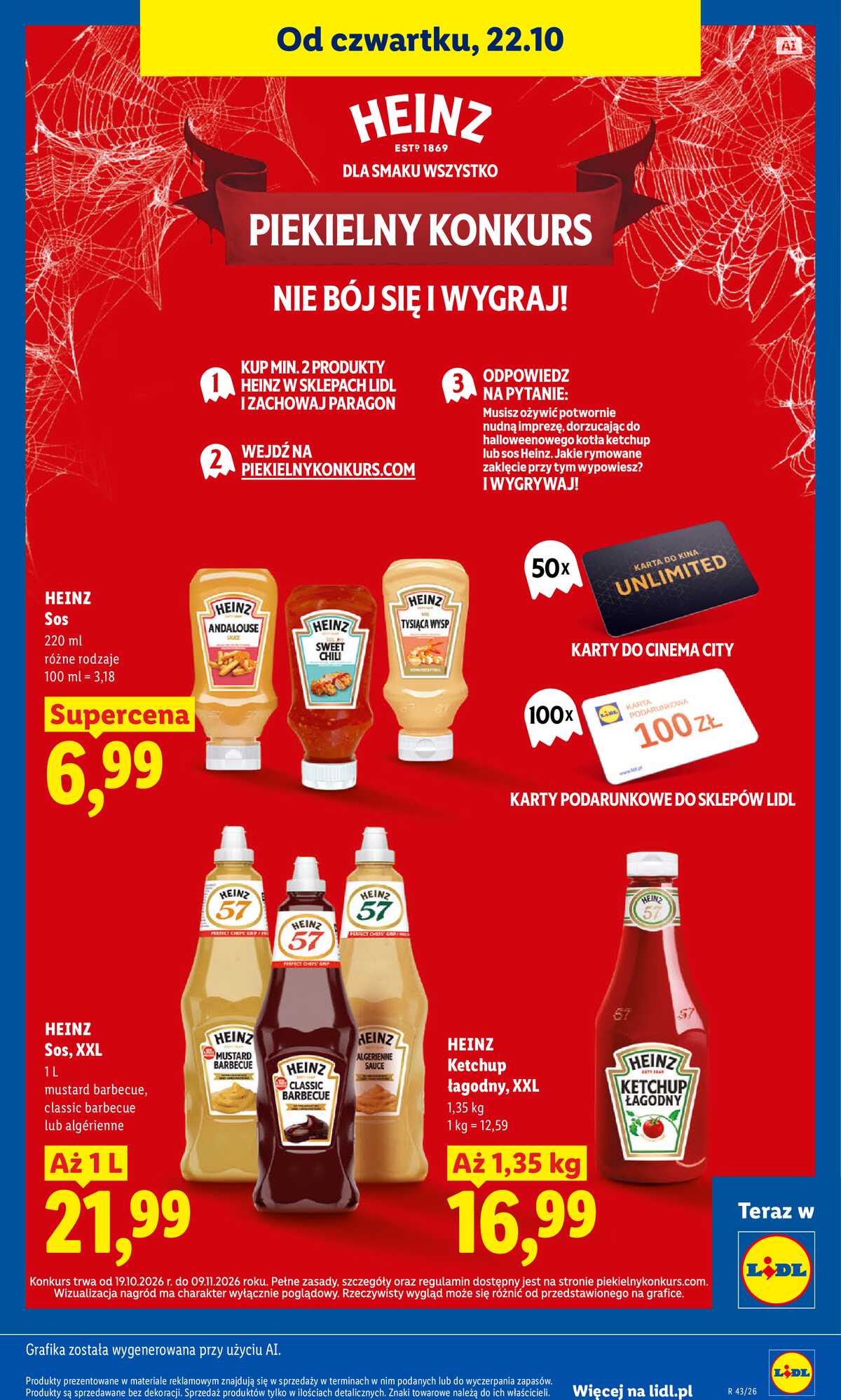 Leták Lidl Polsko 22.10.-24.10.2026 - Leták strana 91