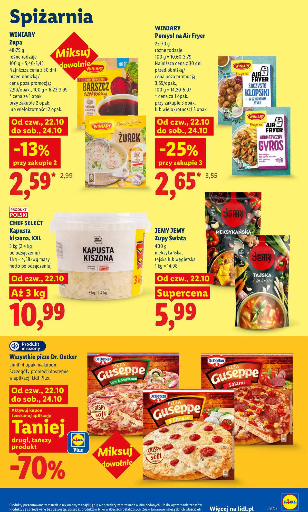 Leták Lidl Polsko 22.10.-24.10.2026 - Leták strana 93