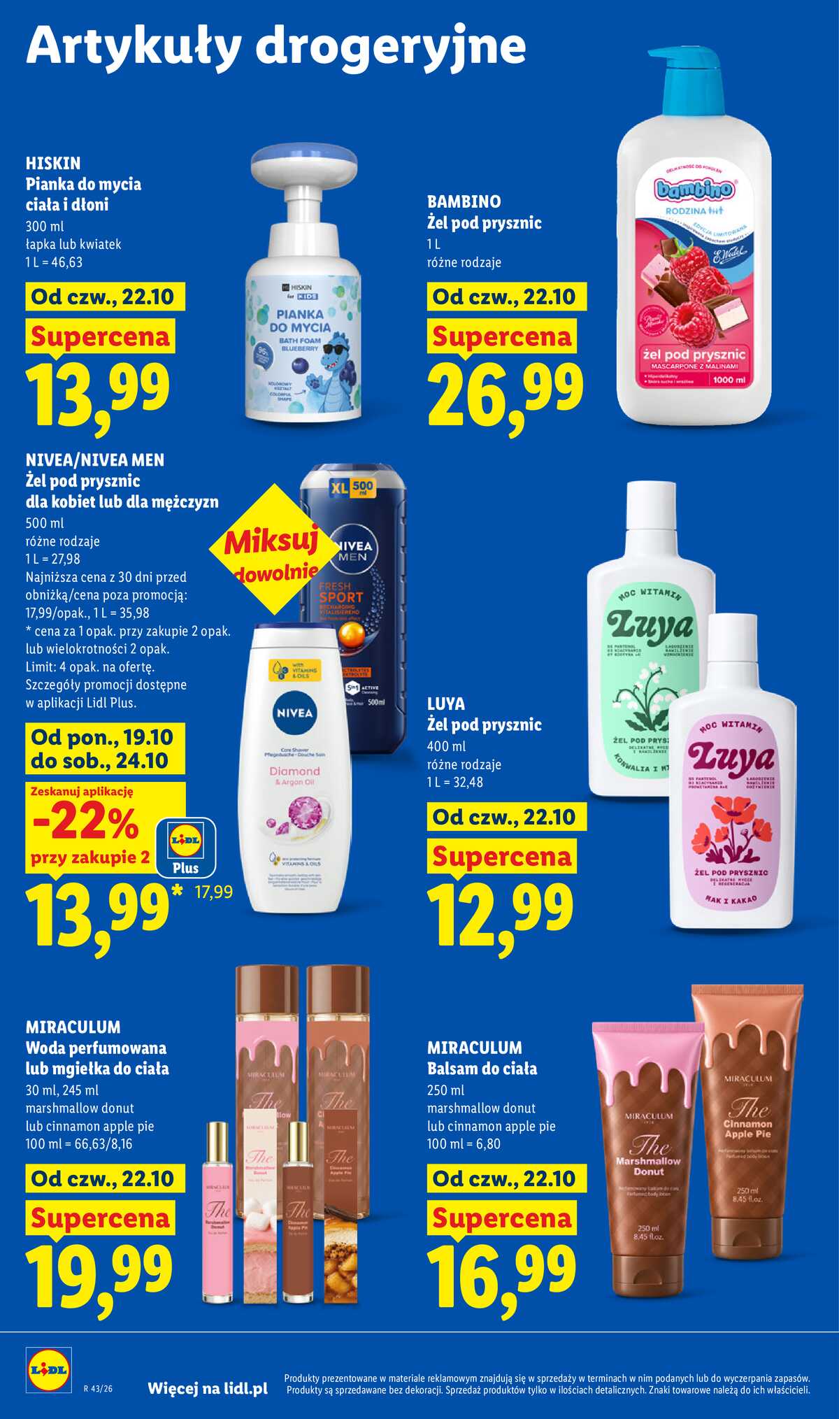 Leták Lidl Polsko 22.10.-24.10.2026 - Leták strana 94